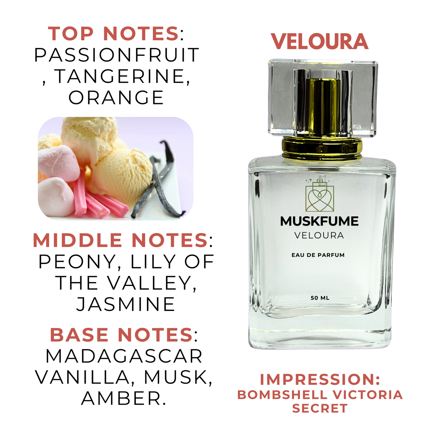 VELOURA MUSKFUME IMPRESSION OF BOMBSHELL VICTORIA SECRET
