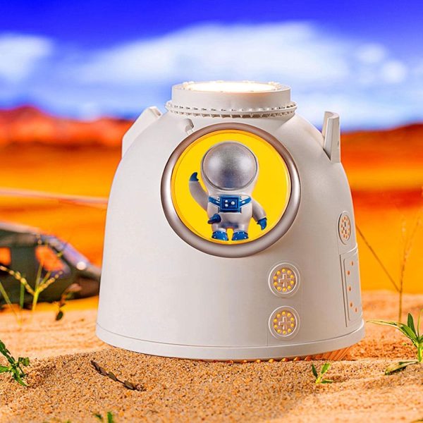 Astronaut Air Humidifier 260ml – Ultrasonic Aroma Diffuser & Night Light